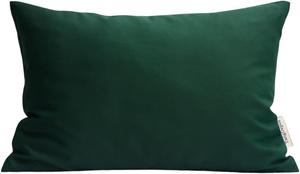 TangDepot Декоративные чехлы для подушек из искусственного шелка темно-зеленого цвета Dark Green