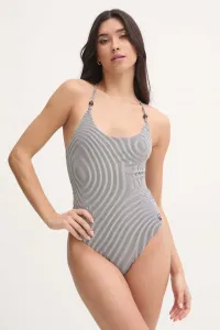 Цельный купальник Karl Lagerfeld, белый