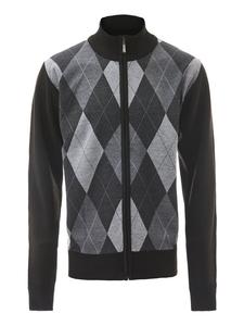 Спортивня куртка mozzaar, цвет schwarz grau