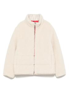 Куртка-бомбер на молнии Moncler Enfant, нейтральный