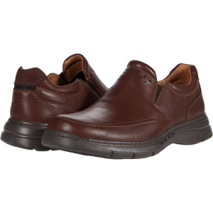 Лоферы Un Brawley Step Clarks, цвет Mahogany Tumbled Leather