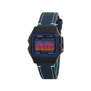 CASIO Часы Retrofit Series Quartz Movement Genuine Leather Strap Watch Men's Watch Black Dial