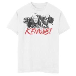 Футболка с логотипом джедаев «Звездные войны Оби-Ван Кеноби» для мальчиков 8–20 лет «Молодой Кеноби против Вейдера» Licensed Character