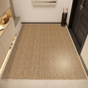 Y U-LIVE Ковер 140х160 см для прихожей, не скользящий, дышащий, с сизалевым узором