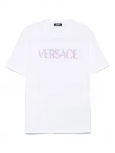 Футболка с логотипом VERSACE, белый