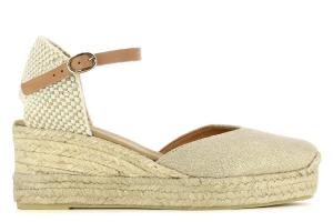 Эспадрильи на круглой танкетке Camila'S, бежевый