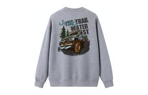 Wrangler Leisure Series Свитшот Unisex Jeep, Красный (С флисовой подкладкой)