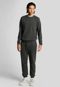 Спортивные штаны средней высоты из высококачественного материала Lyle & Scott, W Gunmetal