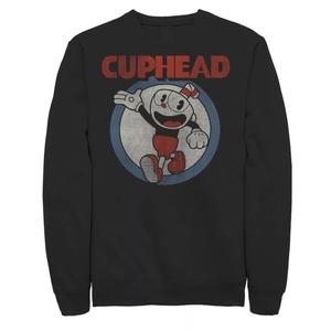 Мужская винтажная флисовая шапочка с развевающимся кругом и портретом Licensed Character