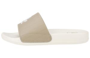 Тапочки Шлепанцы Унисекс Бежевый Mlb