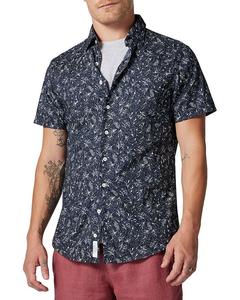 Спортивная рубашка с короткими рукавами Rodd & Gunn Owen River, синий