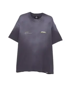 Фиолетовая футболка с графическим принтом и круглым вырезом Represent, синий