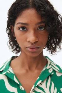 Блузка из твила H&M, мультиколор