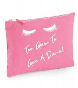 Ресницы слишком гламурны, чтобы дать им чертову косметичку 60 SECOND MAKEOVER, розовый
