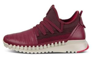 Кроссовки ecco Lifestyle Shoes Women's Mid-top Red, цвет Burgundy