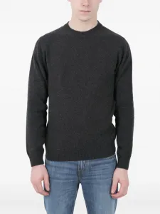 Джемпер Re_branded с круглым вырезом, серый