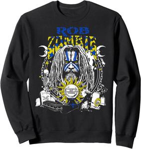 Толстовка Rob Zombie - Cosmic Rob, черная