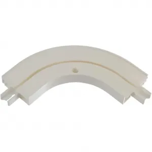 Наружная арка эркера 1 скользящая фиксированный размер белая Liedeco, белый