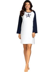 Ночная рубашка из одинарного джерси темно-синего цвета Comtessa