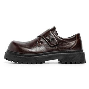 Легкие низкие повседневные кроссовки для увеличения роста для мужчин NMR, коричневый