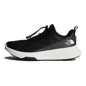 THE NORTH FACE Скользоустойчивые амортизаторы кроссовки Low top для бега детские черно-белые