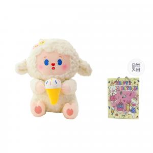 Милые мультяшные плюшевые куклы ягненка-мороженого высота 23см/35см/45см MIANHUIYI