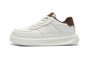 Низкие мужские кроссовки, увеличивающие рост HLA, White Brown