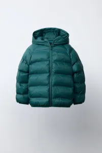 Легкая водоотталкивающая куртка Zara, зеленый/синий