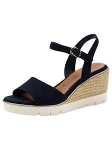 Сандалии на плоской подошве Tamaris, темно-синий