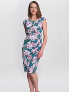 Платье Martha Floral с запахом Gina Bacconi, Multi