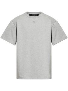 Футболка из хлопка с вышитым логотипом MISBHV, серый