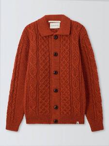 Кардиган из шерсти Anderson Peregrine, Burnt Orange