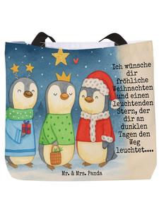 Mr. & Mrs. Panda Пляжная сумка «Зимние три волхва» белого цвета