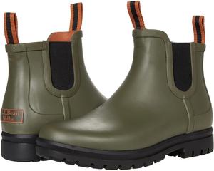 Ботинки L.L.Bean Rugged Wellie Chelsea, цвет Kelp Green/Black