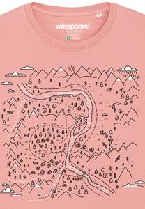 Толстовка LANDSCHAFT watapparel, светло-розовый