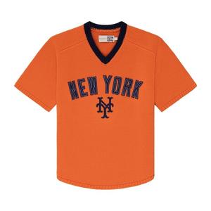 Свитер Aimé Leon Dore x New York Mets Short-Sleeve Knit Sweater, оранжевый