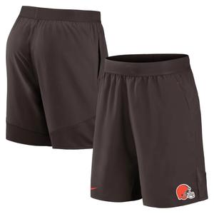 Мужские коричневые шорты из эластичной ткани Cleveland Browns Nike
