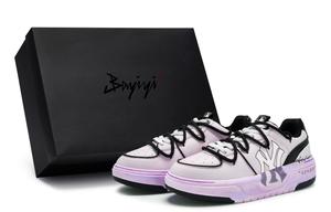 Кроссовки MLB Chunky Liner Skateboarding Shoes Unisex Low-top Black, черный