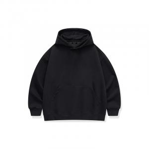 Свитшот унисекс универсальные шаблоны, черный