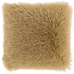 Декоративная подушка Unique Living Frieda, коричневый - высота: 9 см