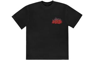 Футболка Kaws X унисекс черная Travis Scott, черный