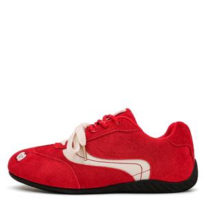 Тонкая подошва гоночные ботинки износостойкие и легкие низкие немецкие армейские кроссовки women's Youthloser, красный