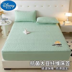 Disney Простыня на резинке 120x200 см, цвет Sunrise-Green, класс А, гипоаллергенная