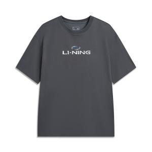 Футболка Unisex Li-Ning Sports Life Collection, черный pine серый