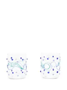 Стаканы из боросиликатного стекла с узором Pucci, нейтральный