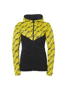 Куртка софтшелл uhlsport , цвет schwarz/limonengelb