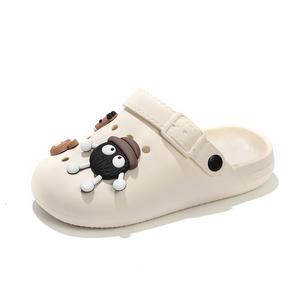 Детские тапочки с противоскользящей подошвой, износостойкие, дышащие, с низким верхом NEZHACHAOHAI, белый