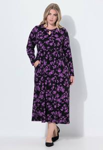 Платье Ulla Popken FLORAL EMPIRE , Violet/Purple