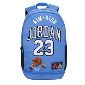 Jordan Полиэстеровый рюкзак унисекс голубой Каролина, Basketball Shot