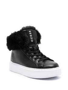 GUESS USA кроссовки Histori 2 с искусственным мехом, черный